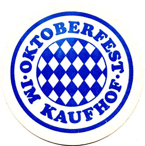 gelsenkirchen ge-nw glückauf rund 3b (215-oktoberfest im kaufhof-blau) 